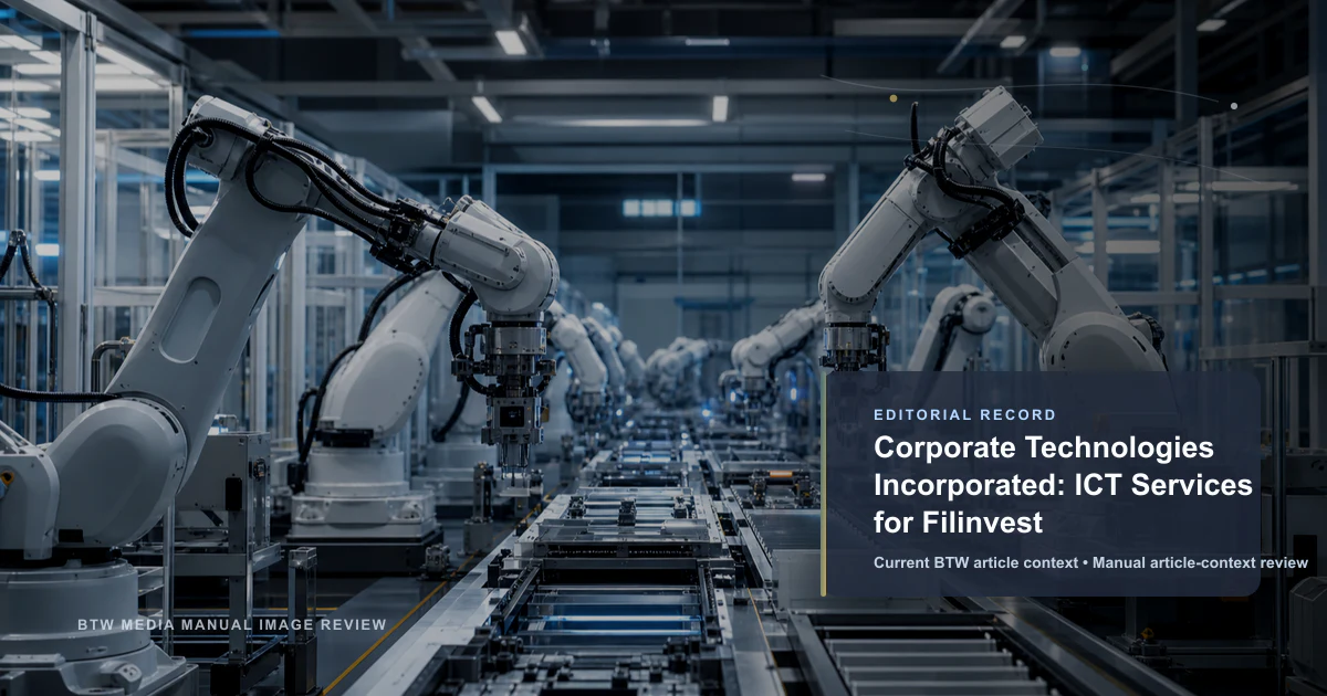 Corporate Technologies Incorporated: Servicios TIC para Filinvest
