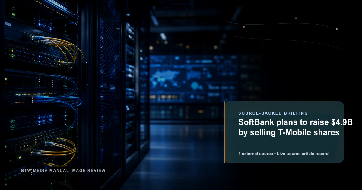 SoftBank lève 4,9 milliards $ via la vente d'actions T-Mobile