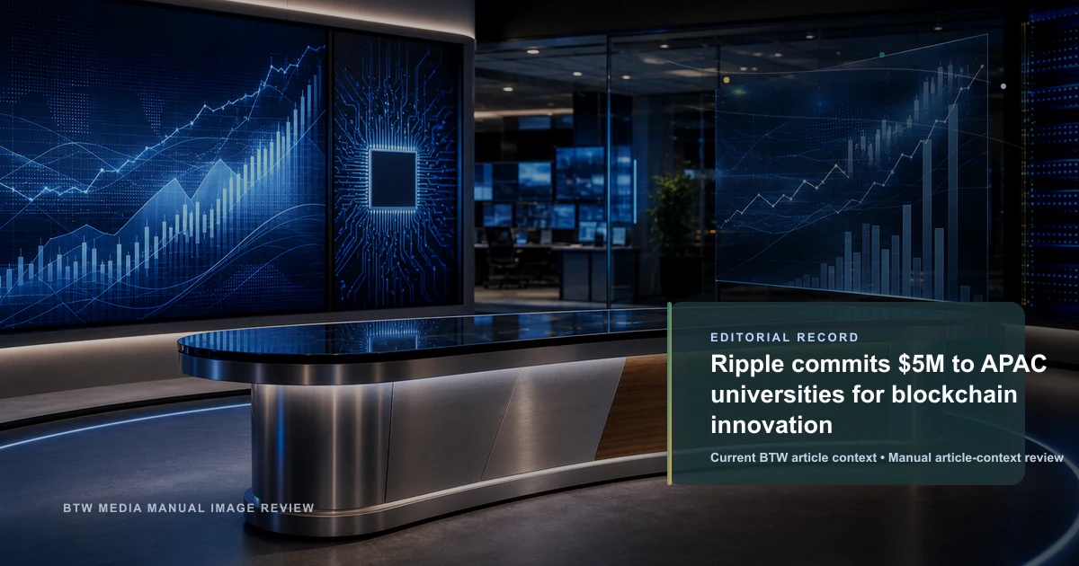 Ripple 向亚太地区大学区块链创新投入 500 万美元