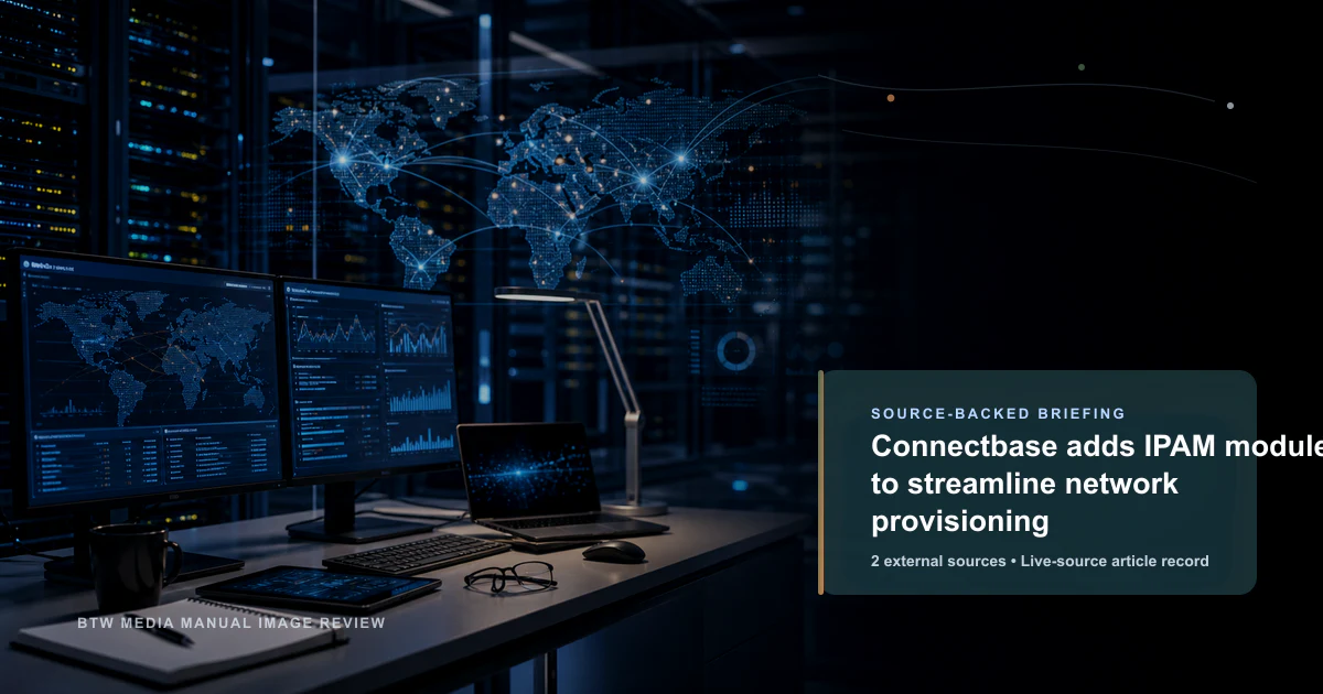 Connectbase ajoute un module IPAM pour rationaliser l'approvisionnement réseau