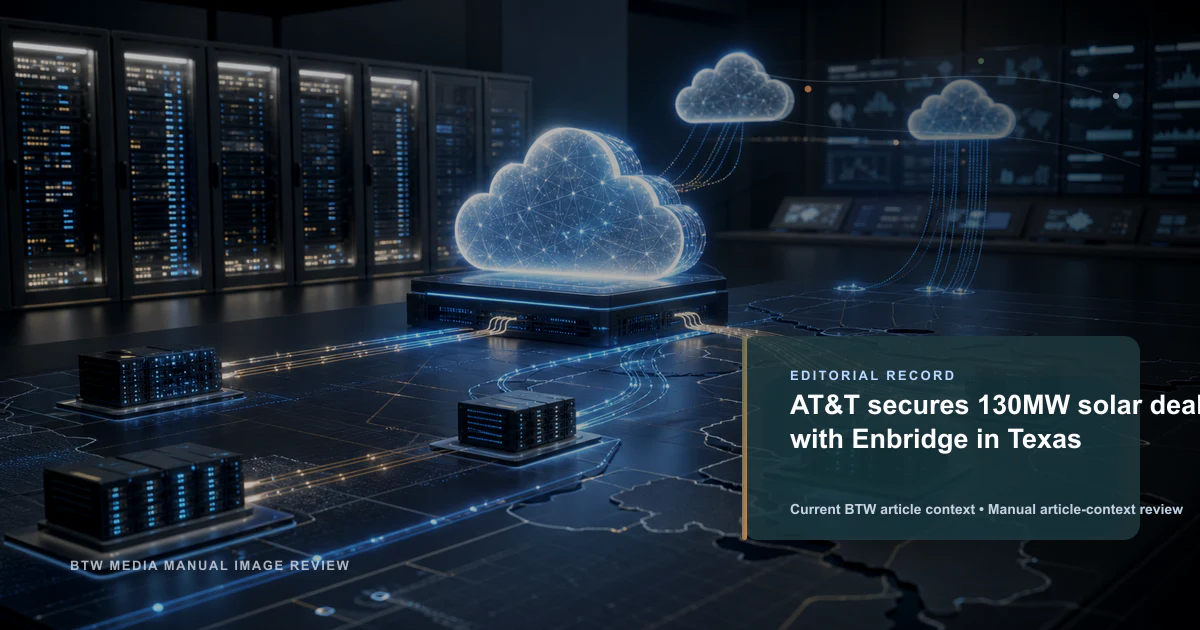 AT&T sécurise un contrat solaire de 130 MW avec Enbridge au Texas