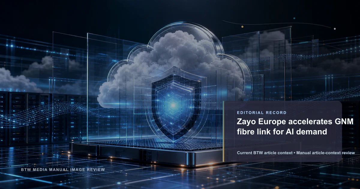 Zayo Europe acelera el enlace de fibra de GNM para la demanda de IA