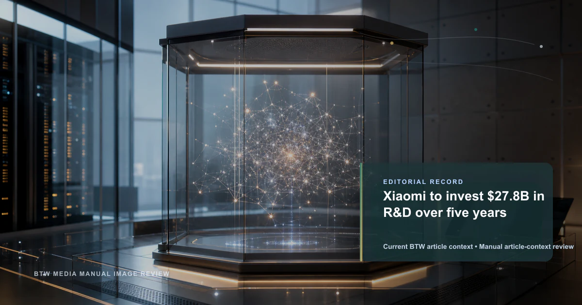 Xiaomi to invest $27.8B in R&D over five years reviewed editorial image