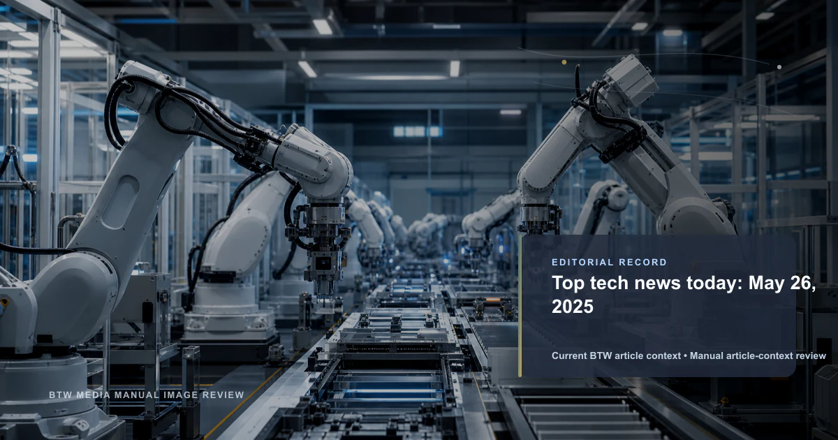 Principales noticias tecnológicas hoy: 26 de mayo de 2025