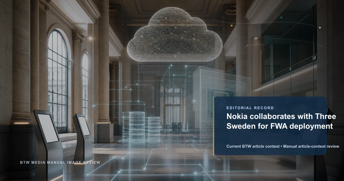 Nokia collabore avec Three Sweden pour le déploiement de la FWA
