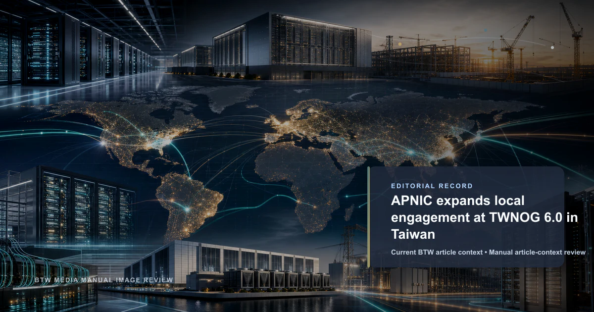 APNIC élargit son engagement local au TWNOG 6.0 à Taïwan