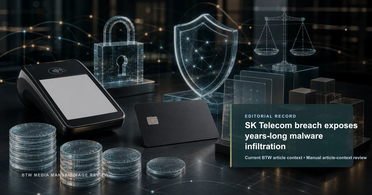 SK Telecom : une violation révèle des années d'infiltration par malware