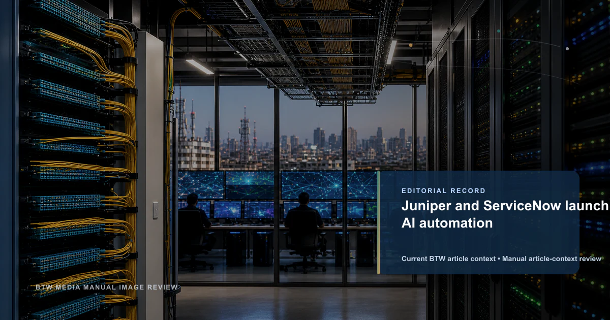 Juniper et ServiceNow lancent l'automatisation par IA