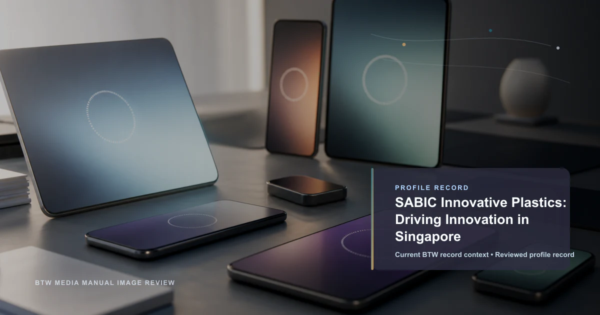 SABIC Innovative Plastics: Impulsando la innovación en Singapur
