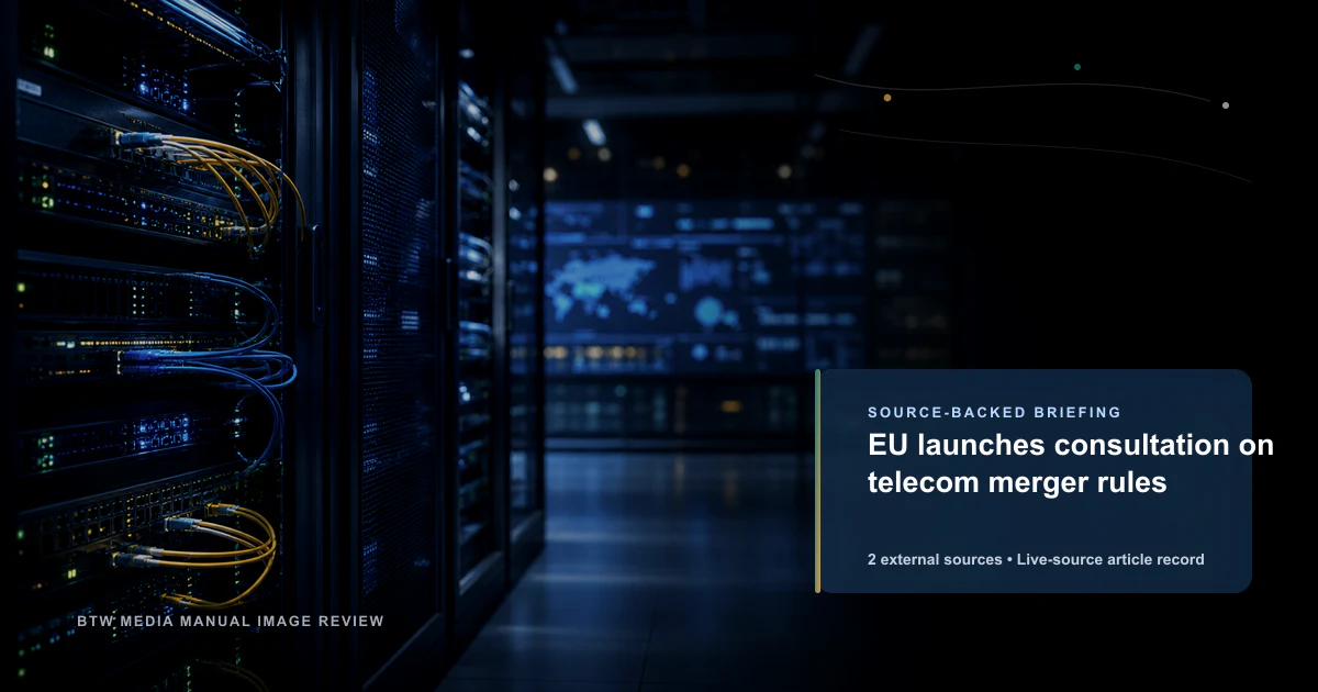 L'UE lance une consultation sur les règles de fusion des télécoms
