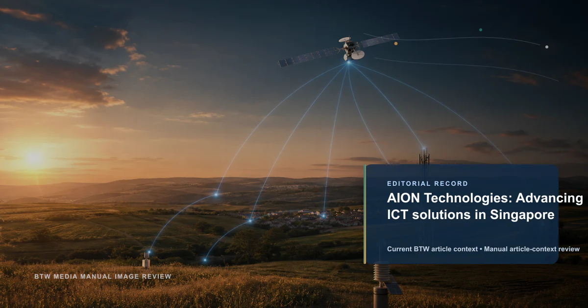 AION Technologies：推动新加坡 ICT 解决方案