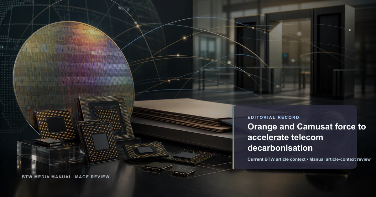 Orange et Camusat s'associent pour décarboner les télécoms