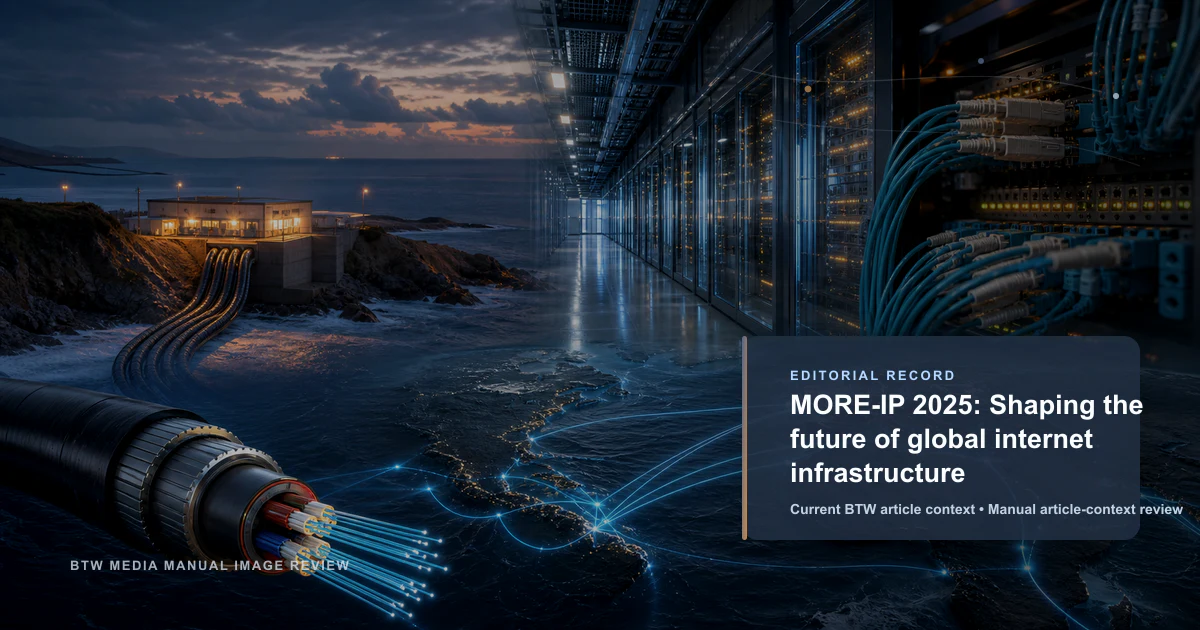 MORE-IP 2025: Shaping the future of global internet infrastructure