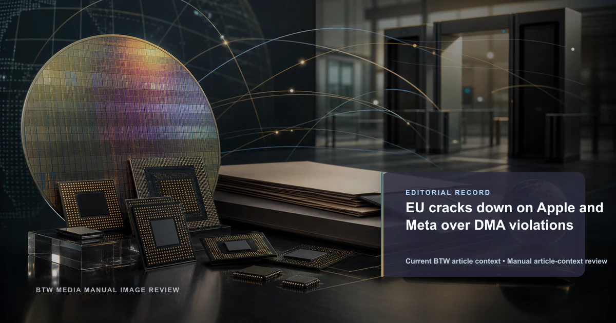 L'UE sévit contre Apple et Meta pour violations du DMA