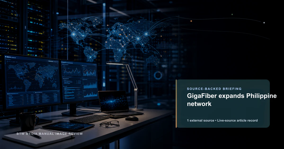 GigaFiber étend son réseau aux Philippines