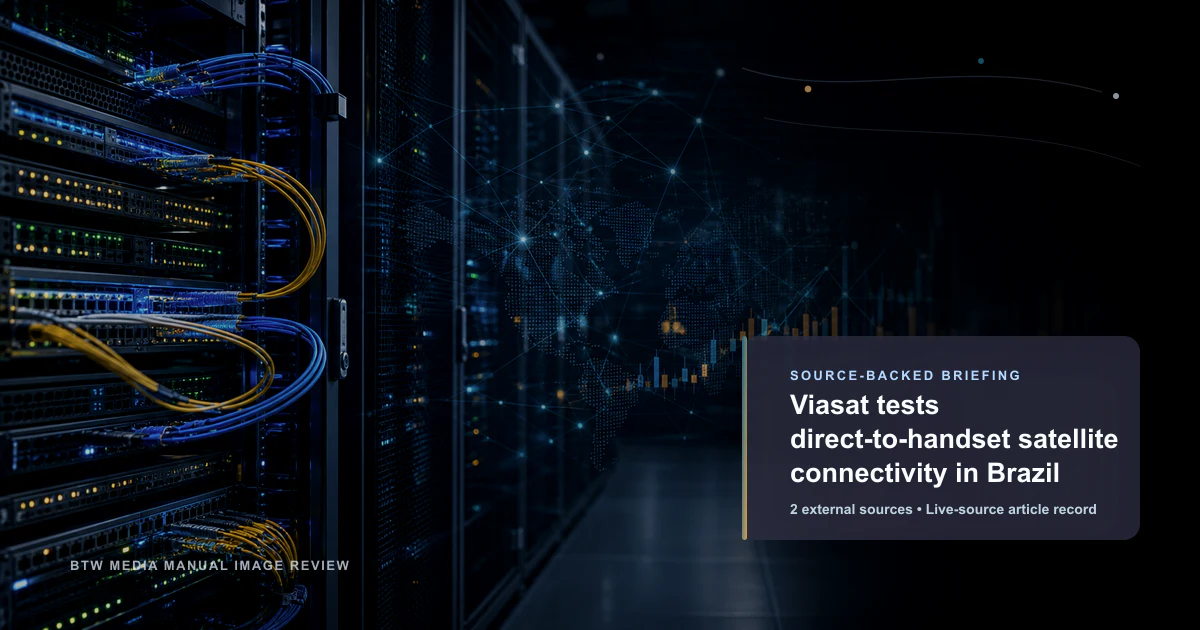 Viasat teste la connectivité satellite directe pour mobiles au Brésil