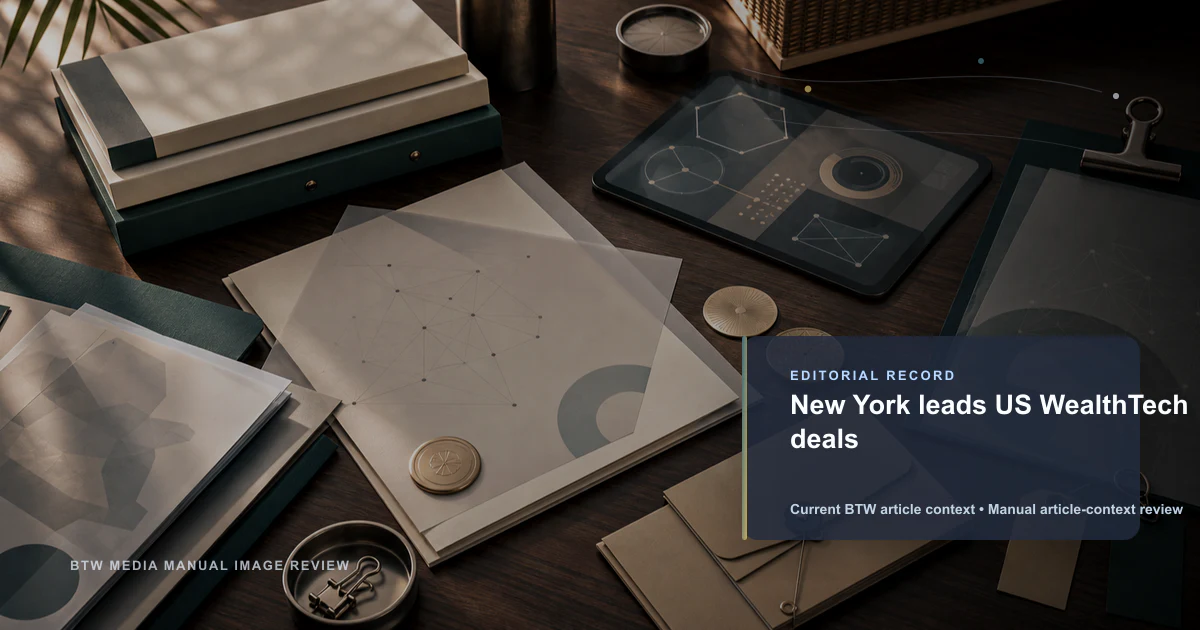 New York domine les transactions WealthTech américaines