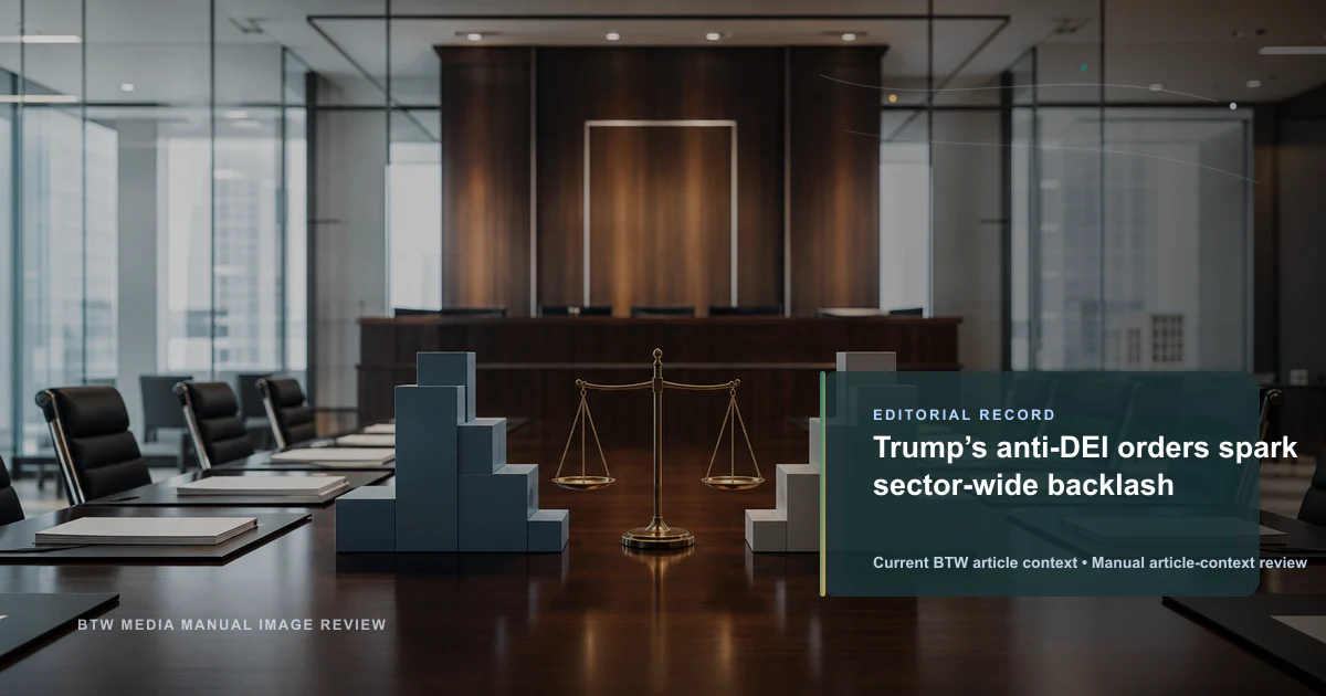 Les décrets anti-DEI de Trump provoquent une vive réaction