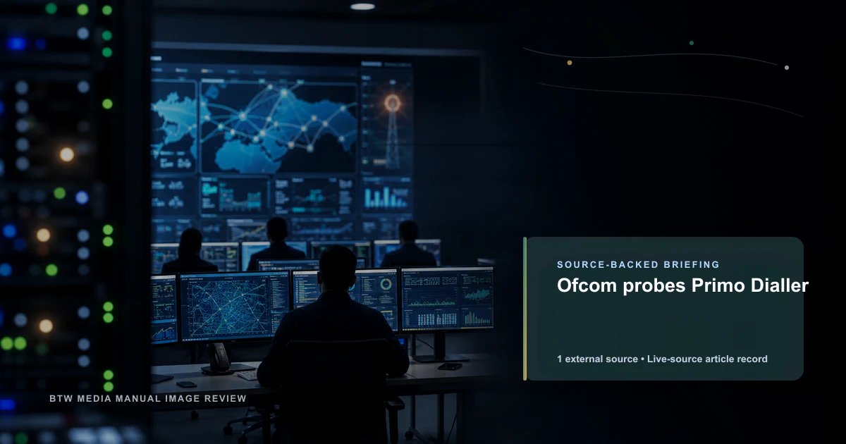 Ofcom 调查 Primo Dialler