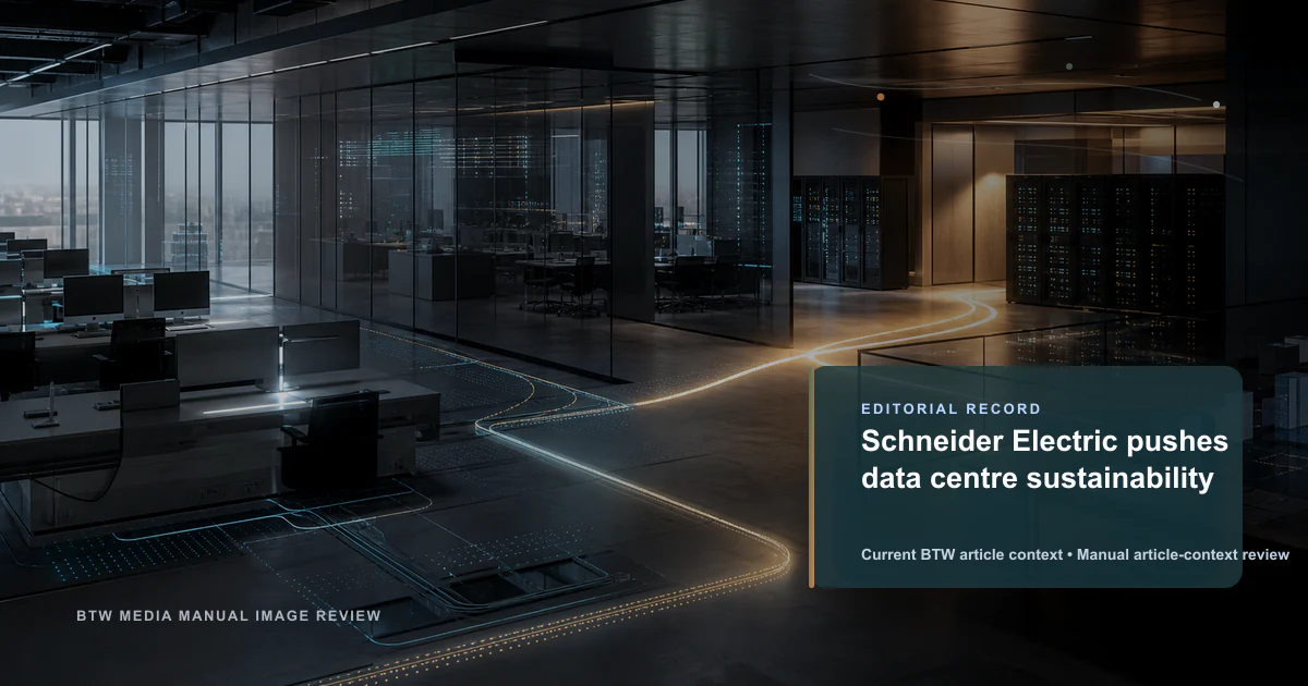 Schneider Electric pousse la durabilité des centres de données