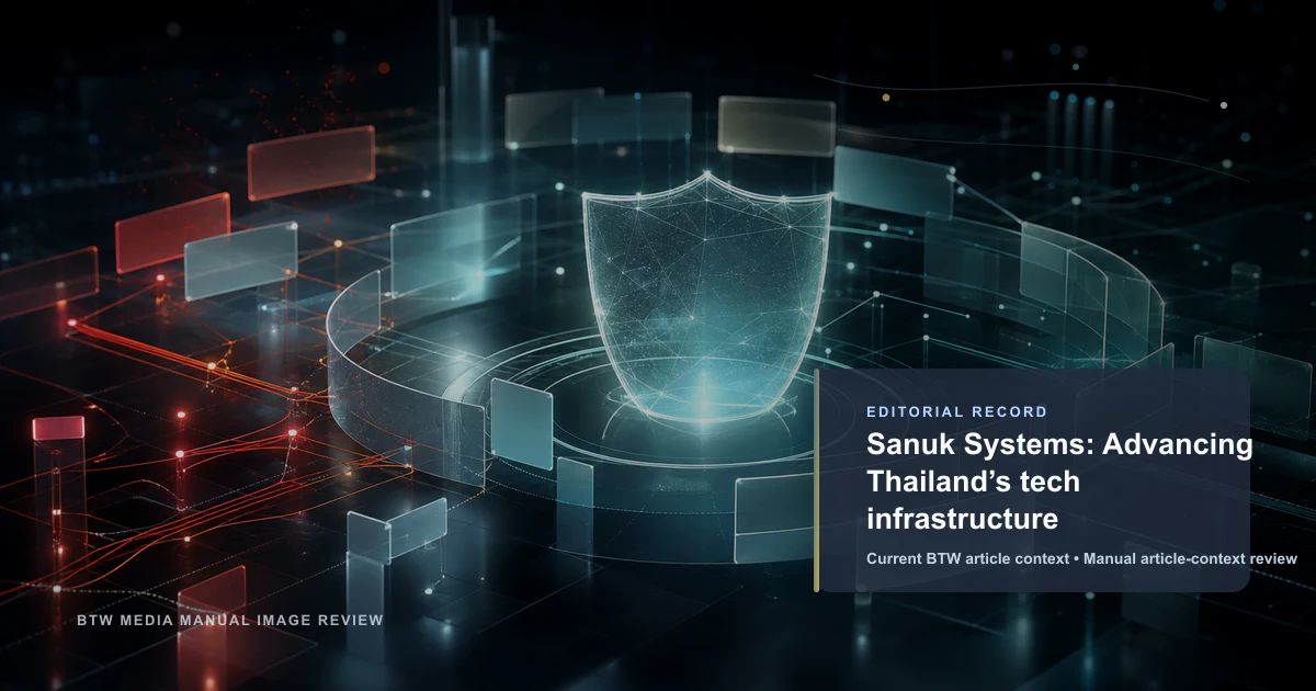 Sanuk Systems : Progrès de l'infrastructure technologique en Thaïlande