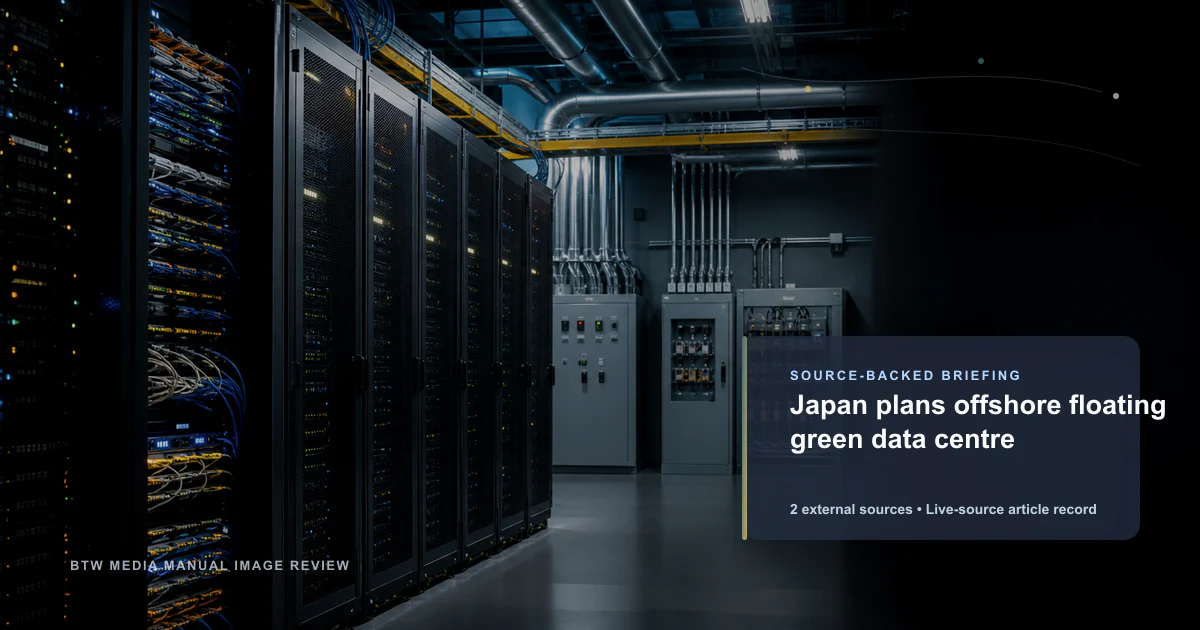 Le Japon prévoit un centre de données flottant écologique