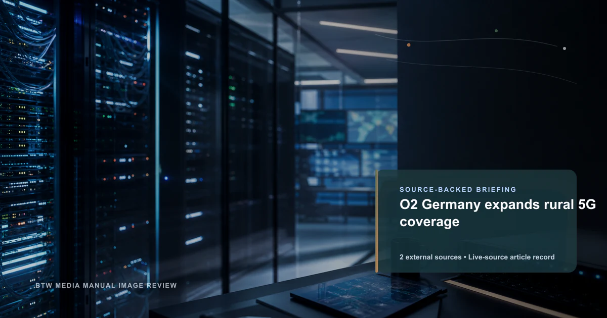 O2 Allemagne étend la couverture 5G rurale