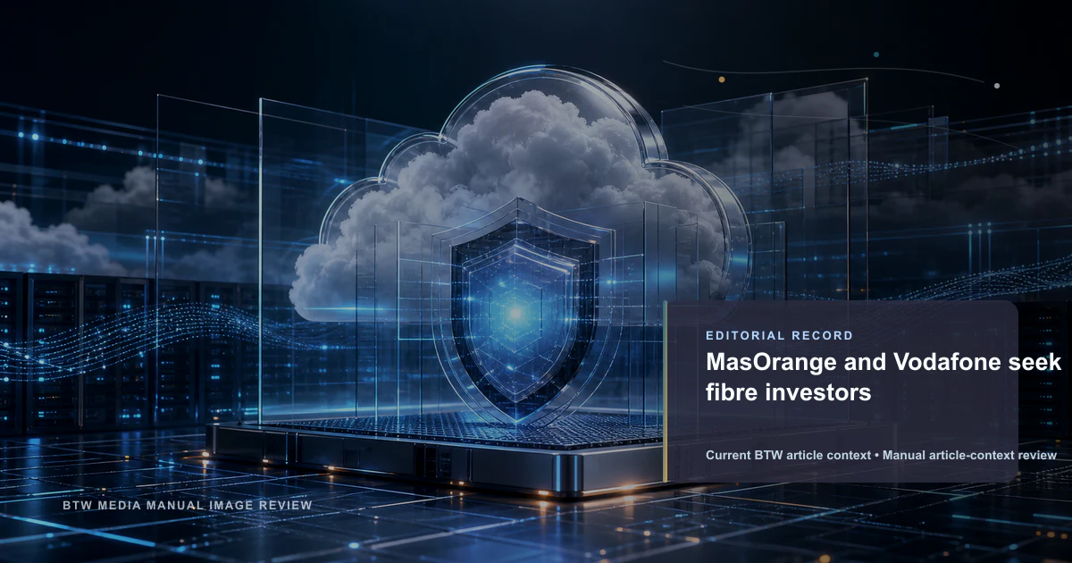MasOrange and Vodafone seek fibre investors reviewed editorial briefing visual