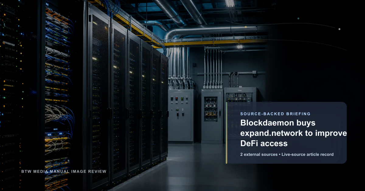 Blockdaemon acquiert expand.network pour améliorer l'accès DeFi