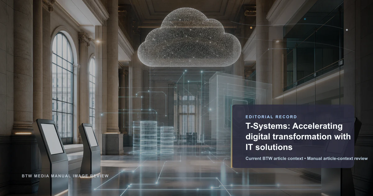 T-Systems : Accélérer la transformation numérique avec des solutions informatiques