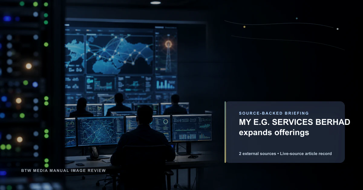 MY E.G. SERVICES BERHAD élargit son offre
