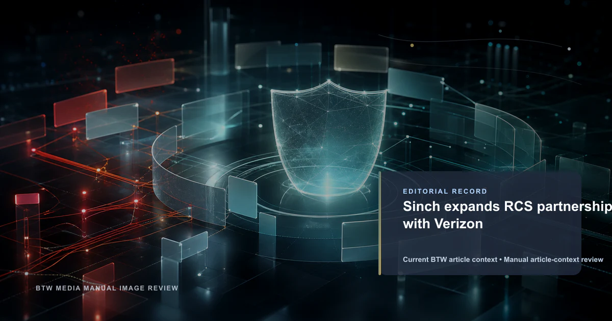 Sinch renforce son partenariat RCS avec Verizon