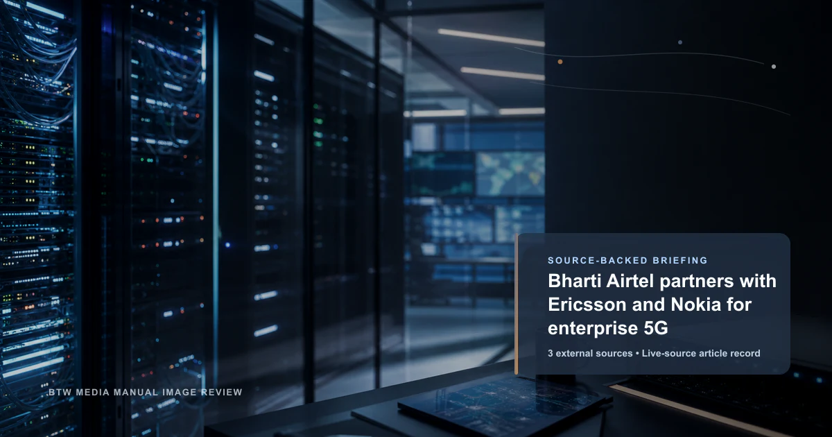 Bharti Airtel s'associe à Ericsson et Nokia pour la 5G d'entreprise
