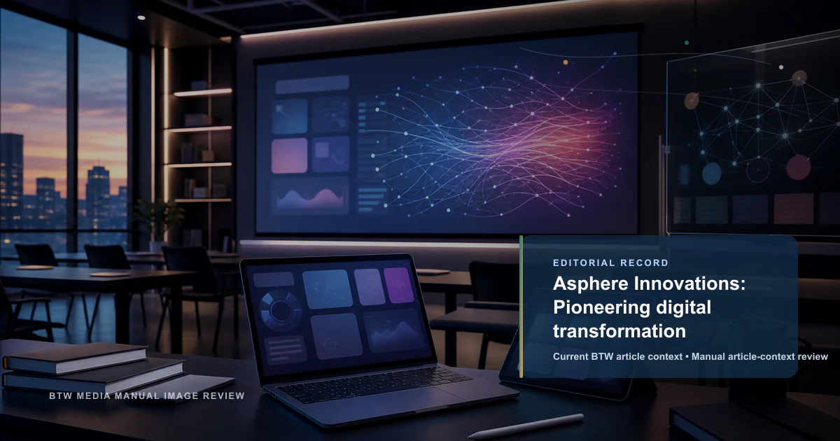 Asphere Innovations : pionnière de la transformation numérique