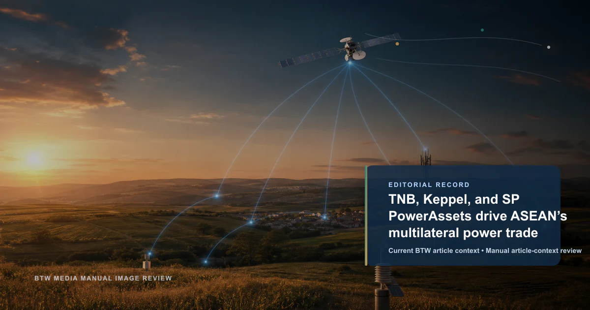 TNB, Keppel et SP PowerAssets dynamisent le commerce énergétique multilatéral de l'ASEAN