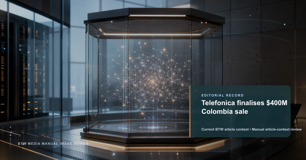 Telefonica finalise la vente de son unité colombienne pour 400 M$