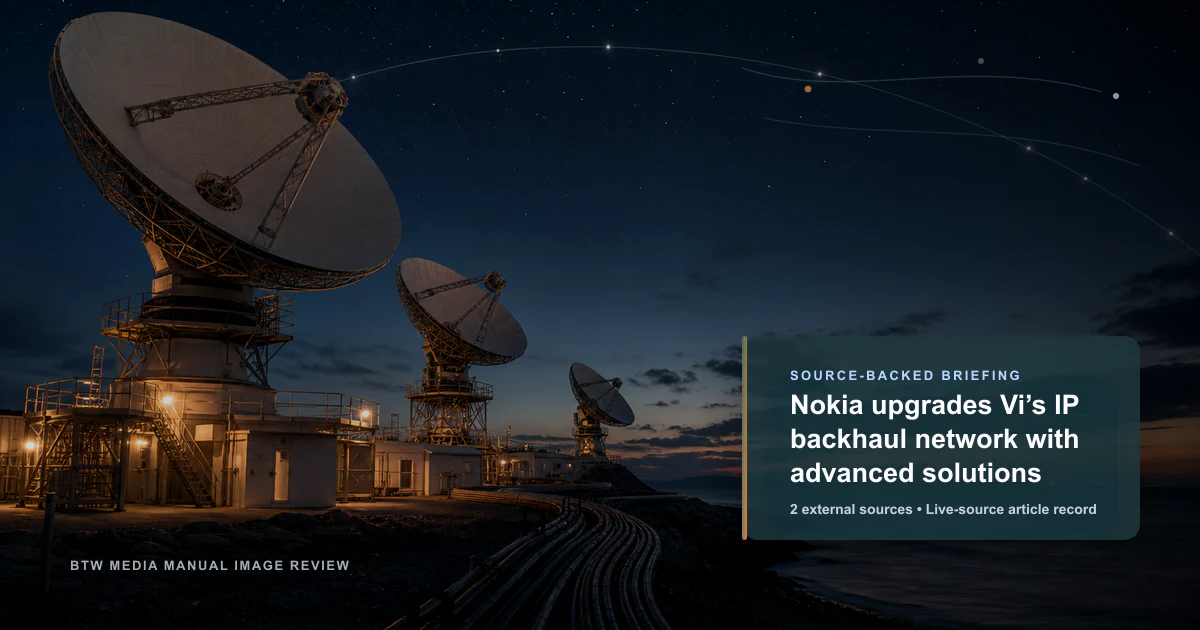 Nokia modernise le réseau backhaul IP de Vi avec des solutions avancées