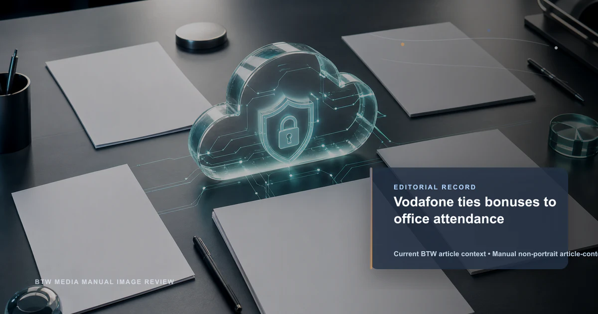 Vodafone lie les primes à la présence au bureau