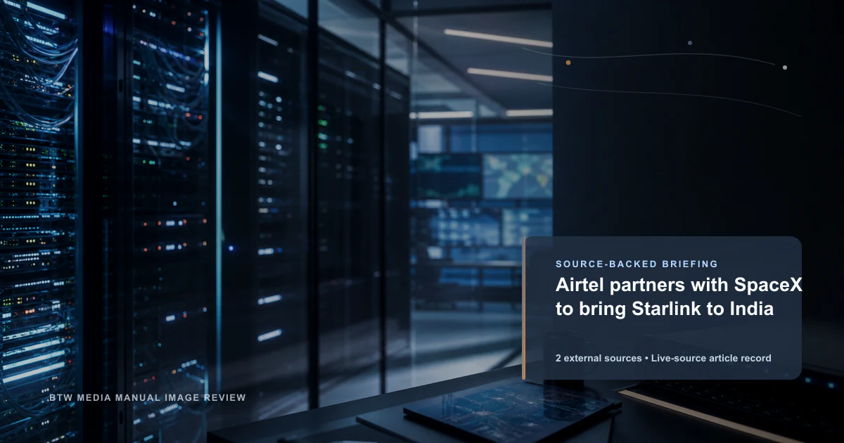 Airtel s'associe à SpaceX pour lancer Starlink en Inde