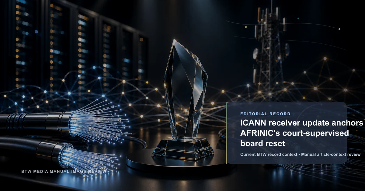 Actualización de la ICANN sobre el receptor de AFRINIC consolida el reinicio de la junta bajo supervisión judicial