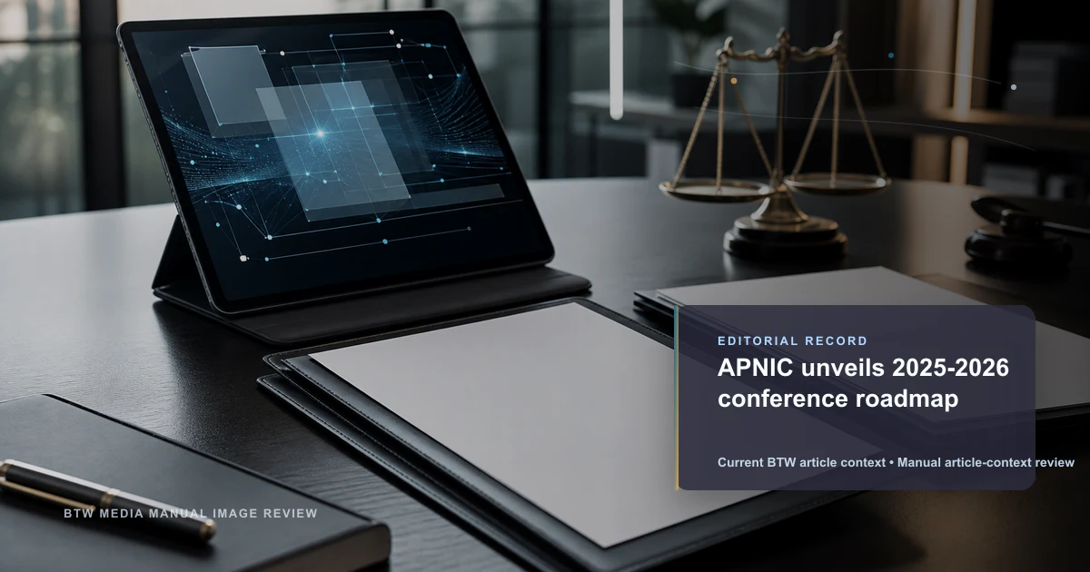 APNIC dévoile sa feuille de route des conférences 2025-2026