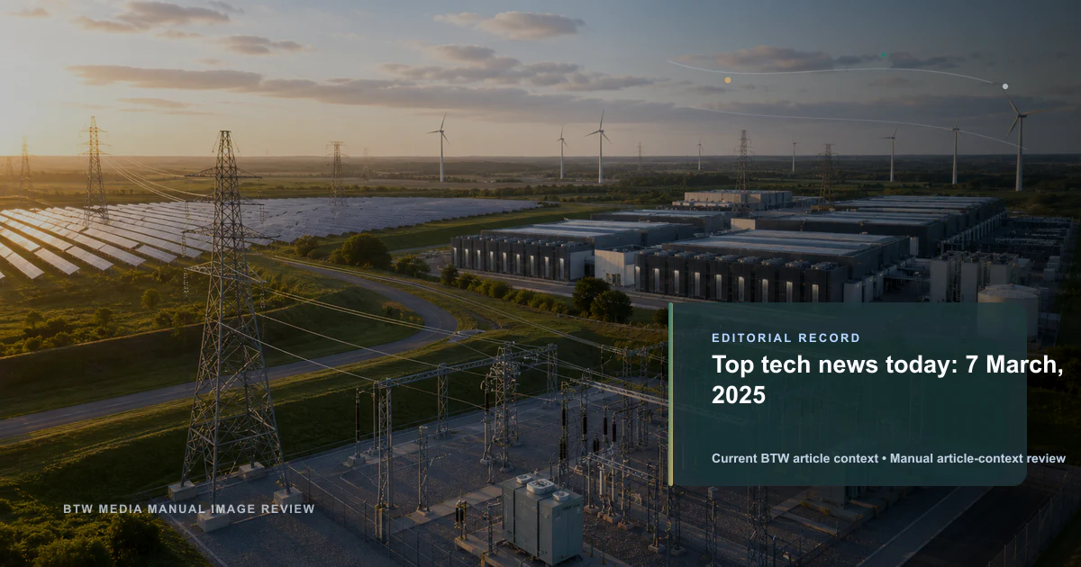 Top actualités tech : 7 mars 2025