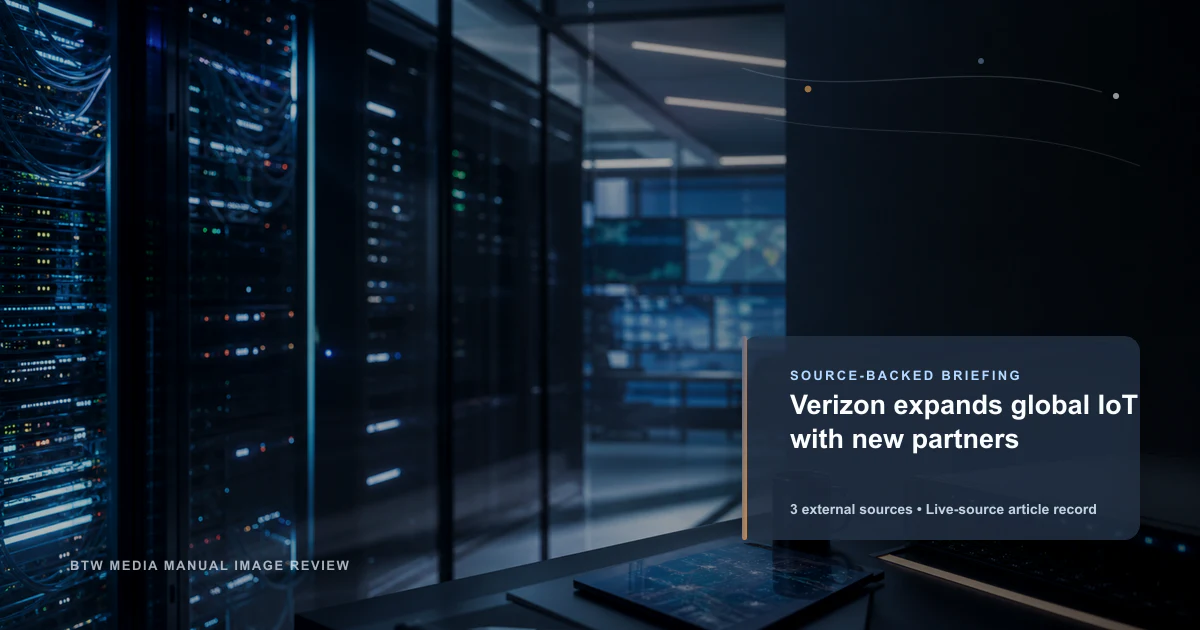 Verizon étend l'IoT mondial avec de nouveaux partenaires