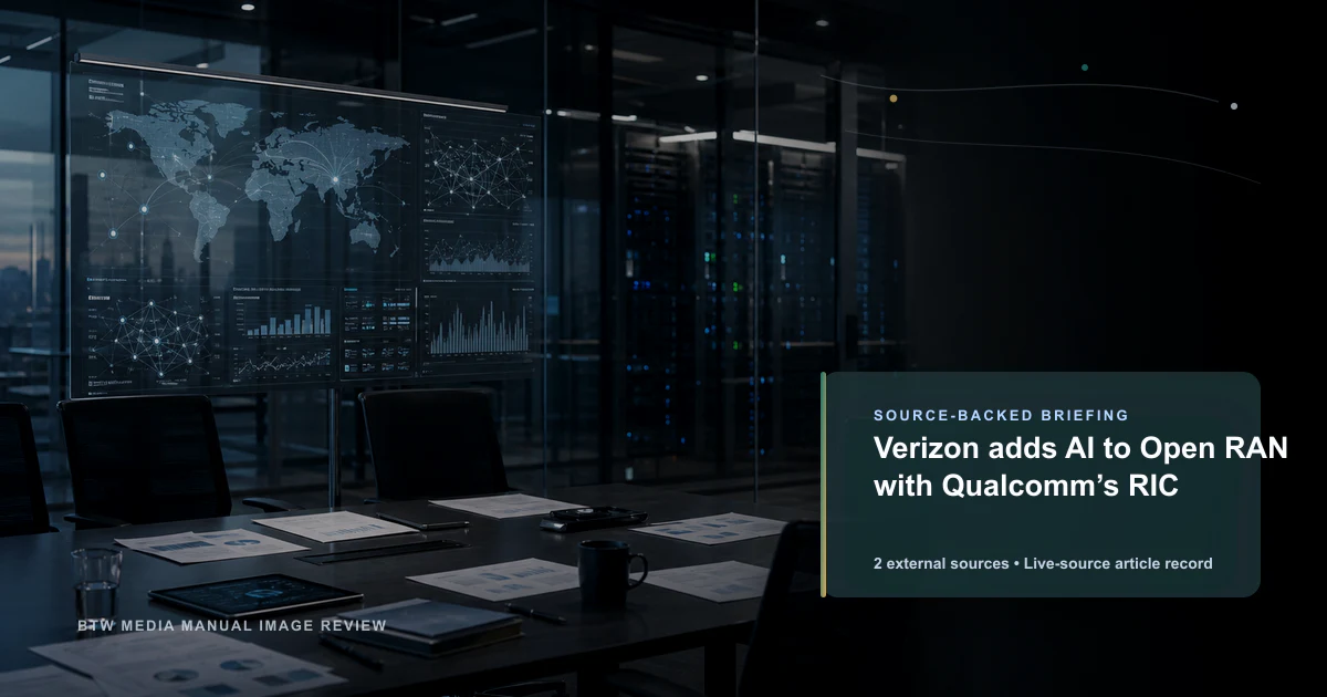 Verizon ajoute l'IA à l'Open RAN avec le RIC de Qualcomm