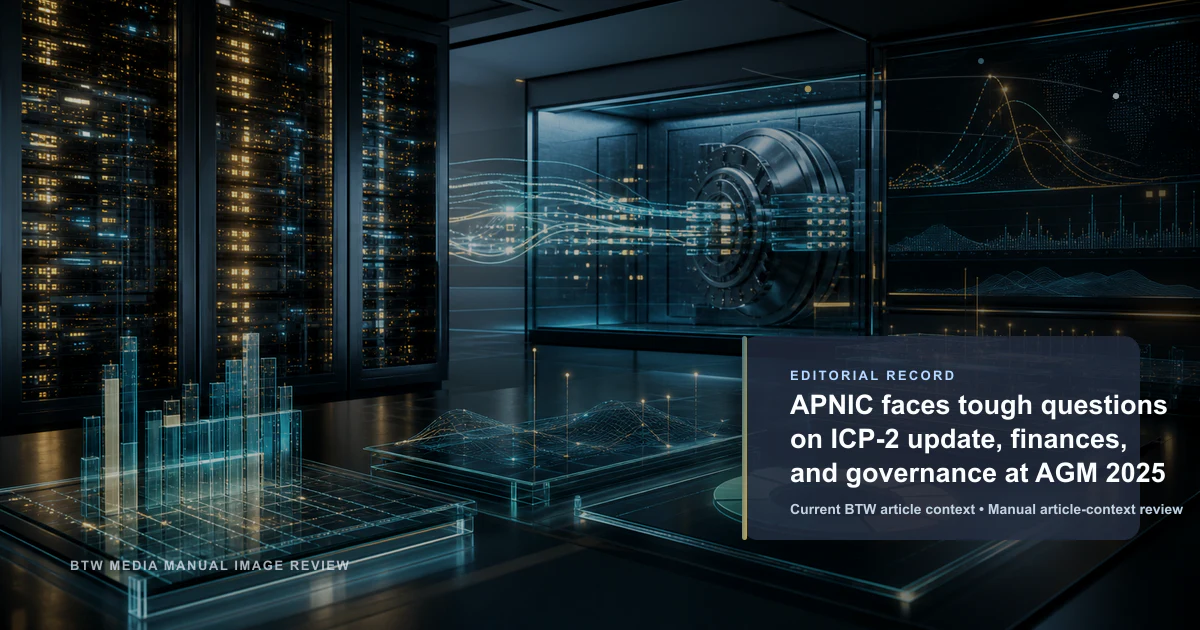 APNIC enfrenta preguntas difíciles sobre la actualización ICP-2, finanzas y gobernanza en la AGM 2025