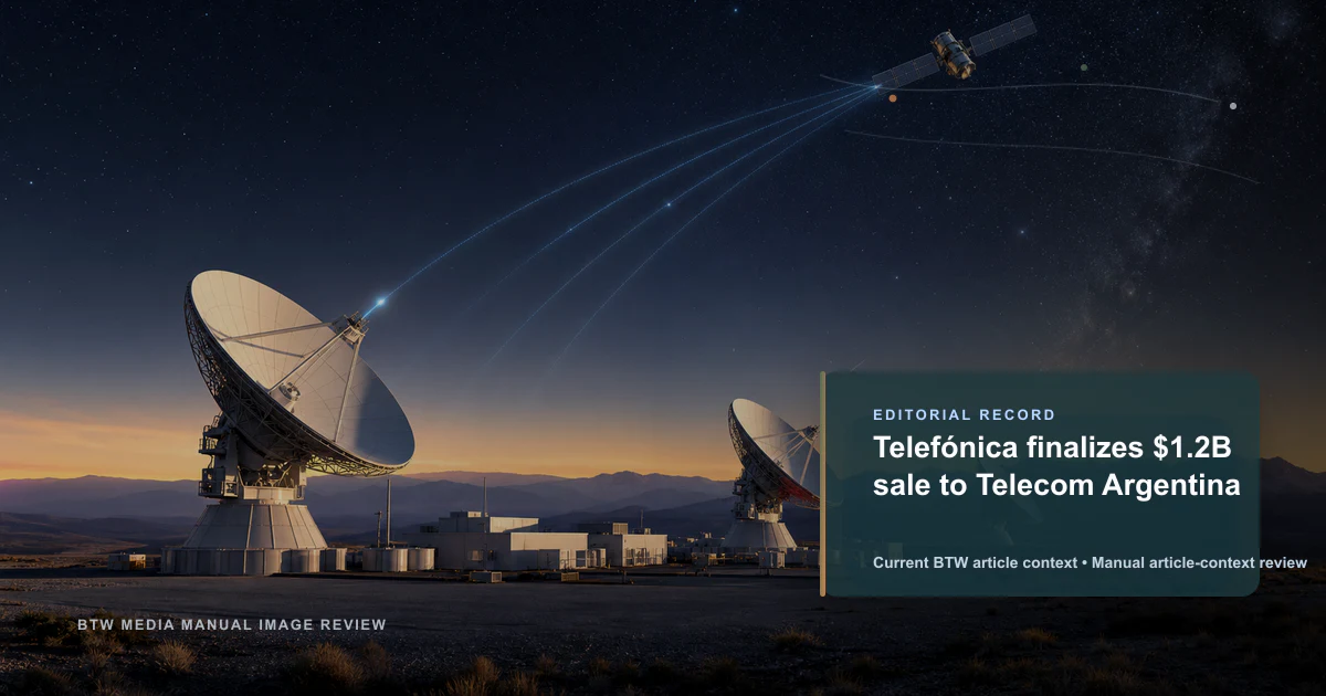 Telefónica finalise la vente de sa filiale argentine à Telecom Argentina pour 1,2 milliard de dollars