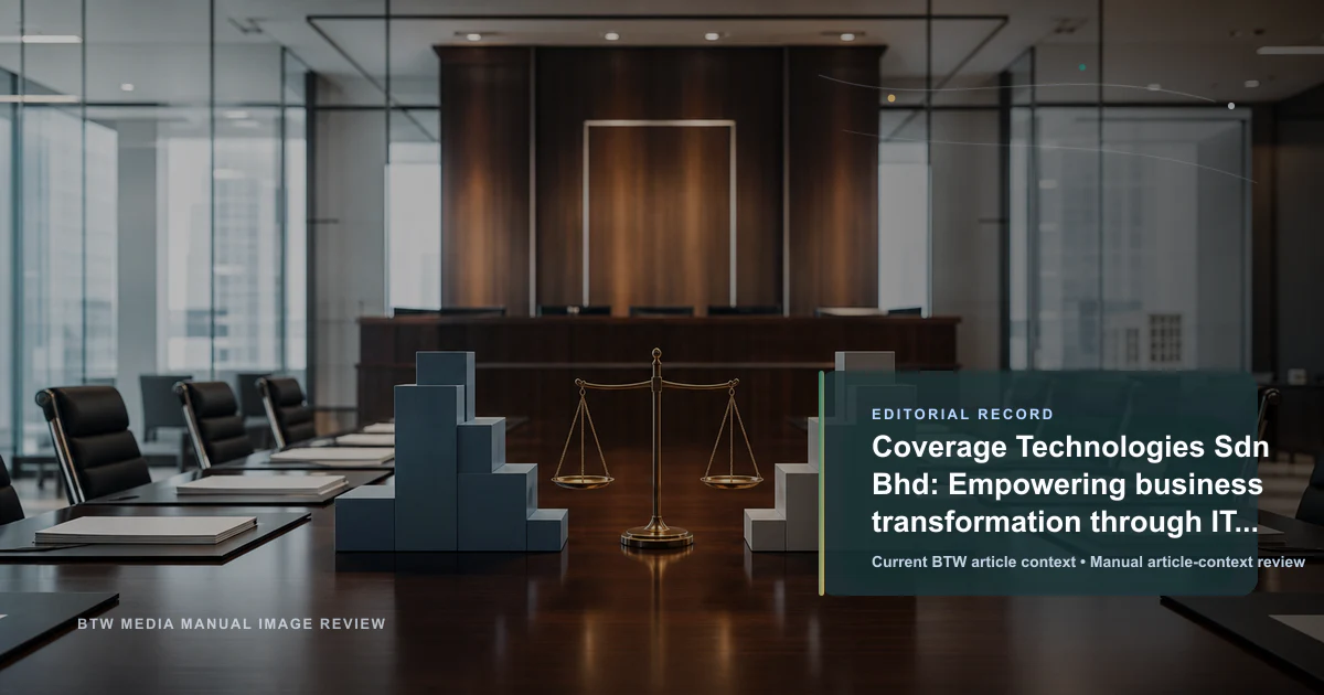 Coverage Technologies Sdn Bhd : Favoriser la transformation des entreprises grâce à des solutions informatiques sur mesure