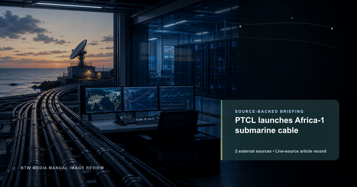 PTCL lance le câble sous-marin Africa-1