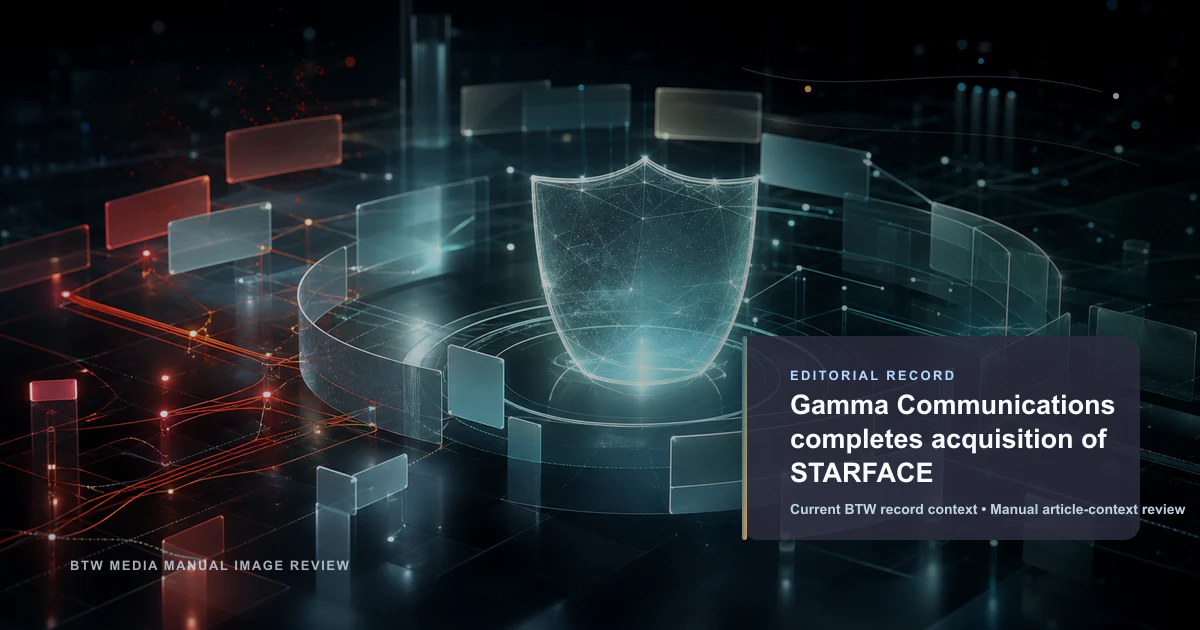 Gamma Communications finalise l'acquisition de STARFACE