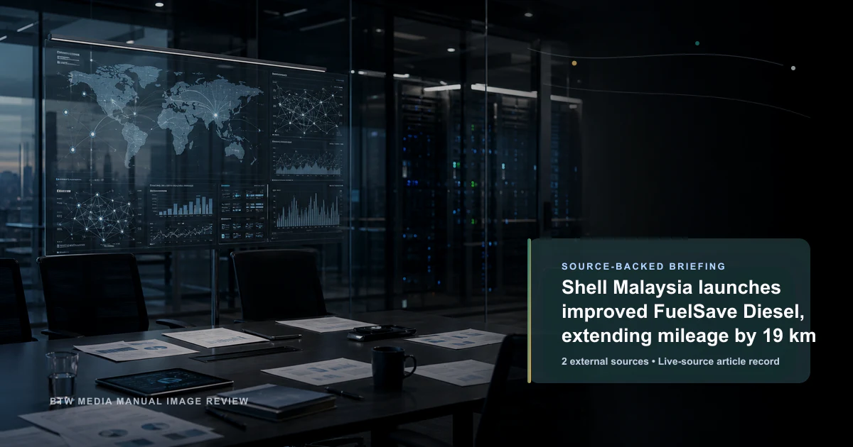 Shell Malaysia lance le Diesel FuelSave amélioré, autonomie +19 km